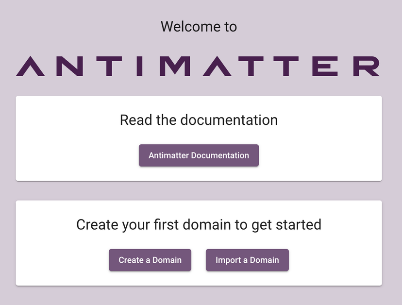 Antimatter